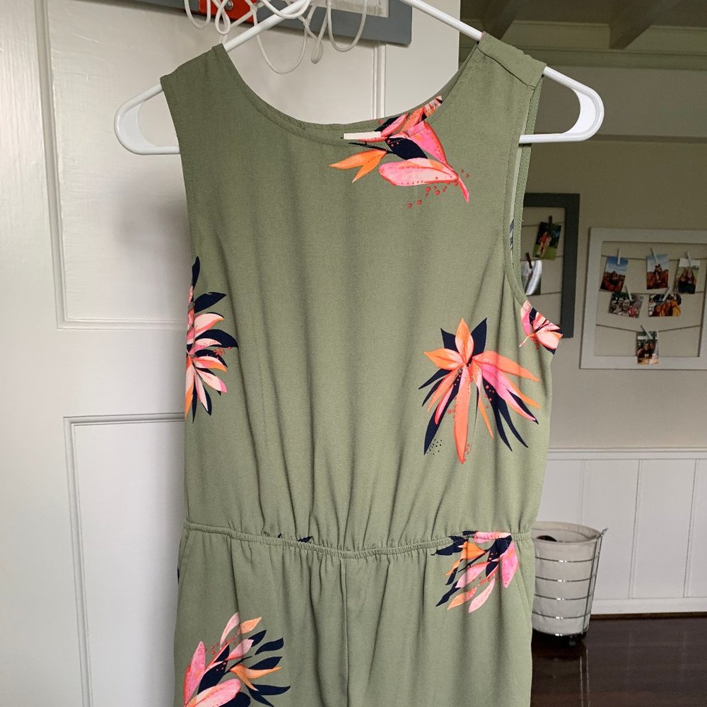 Romper: Army Green women's small